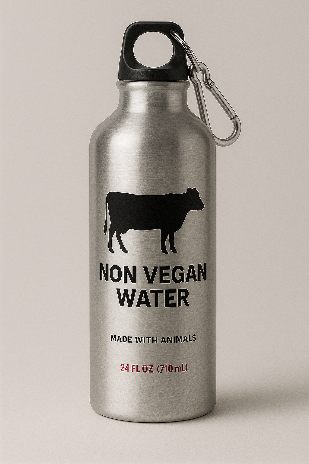 Non Vegan Water Bottle
